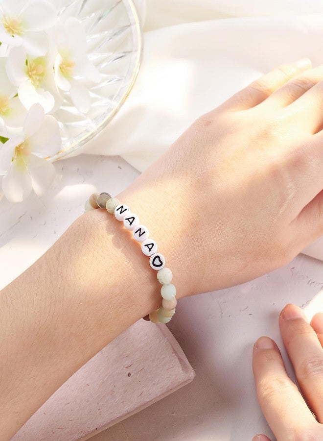Shonyin Nana Christmas Gifts from Grandkids, Nana Bracelet for Women Grandma Gifts Birthday Mothers Day Gift - Image 2
